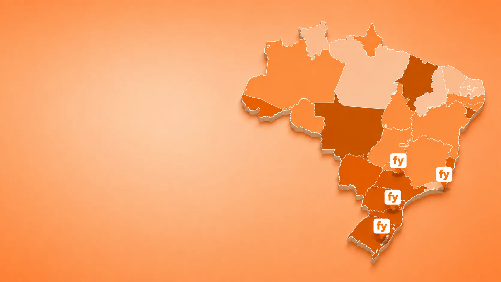 Corretoras atendidas pela Segfy em todo o Brasil
